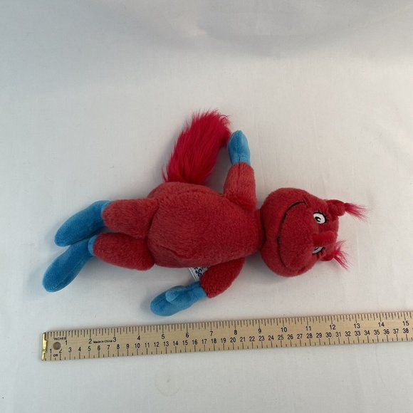 Aurora Dr Seuss Fox in Socks 12" Plush Red Blue Stuffed Animal Toy 2018 - Picture 10 of 10